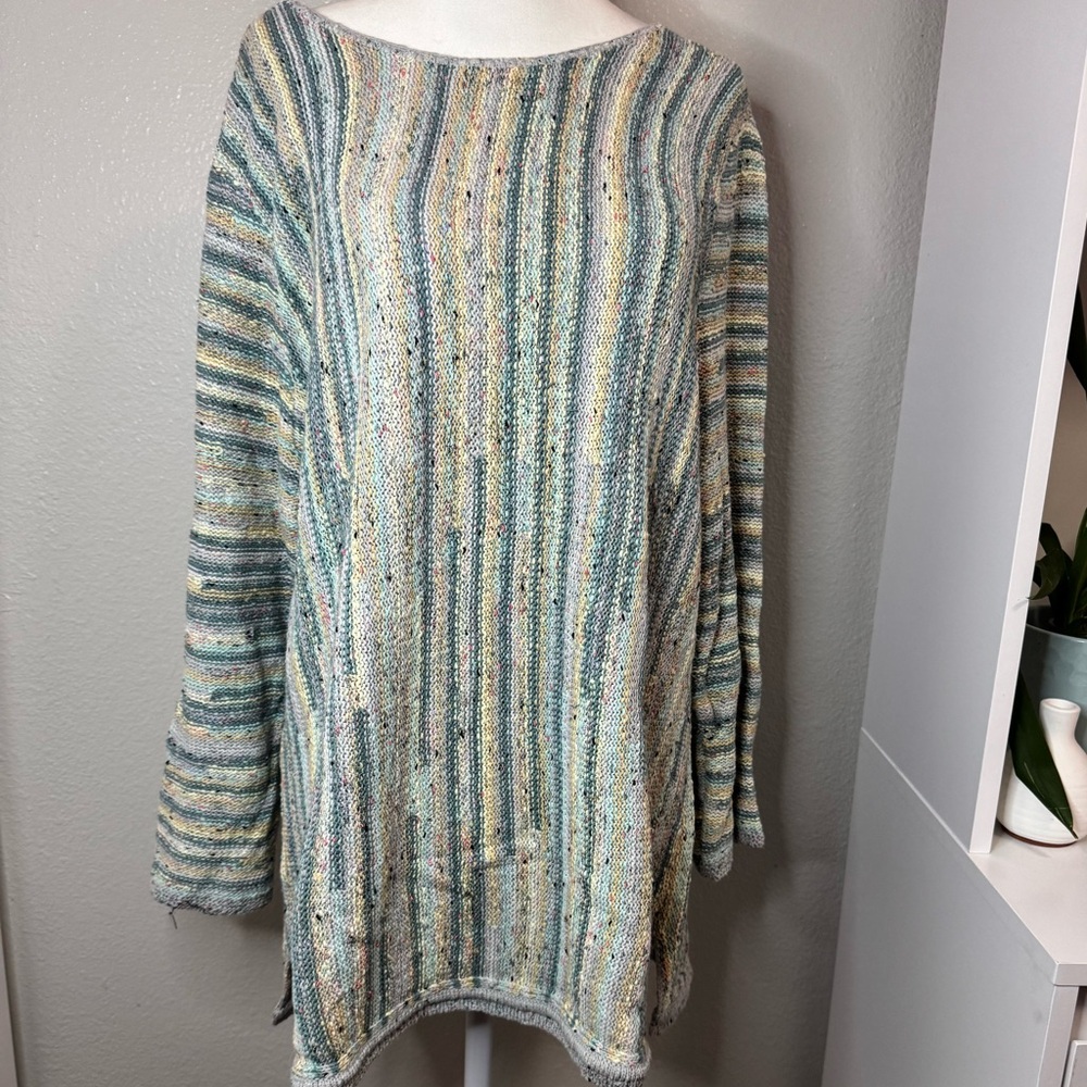 J. Jill Multicolor Knit Sweater